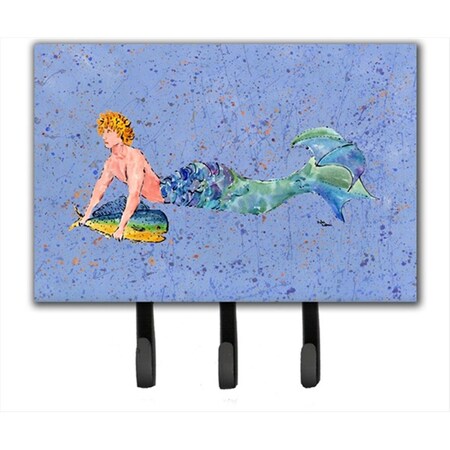 Carolines Treasures 6 x 9 In. Merman Leash or Key Holder 8347TH68